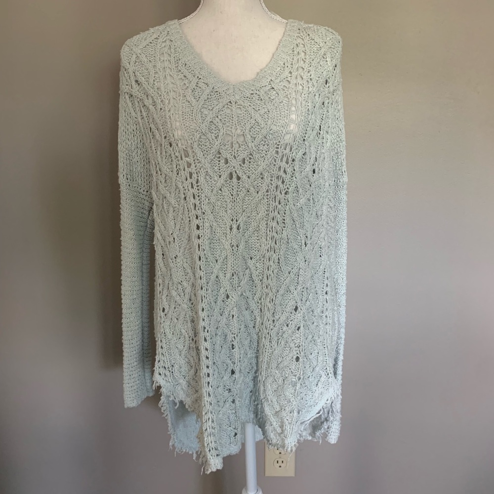 Light blue sweater